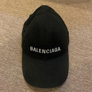キャップ BALENCIAGA バレンシアガ キャップ 黒ブラック L58