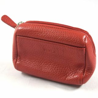 フルラ(Furla)のFURLA / フルラ ■ ポーチ レザー レッド ポーチ ブランド 中古 [0990008337](ポーチ)