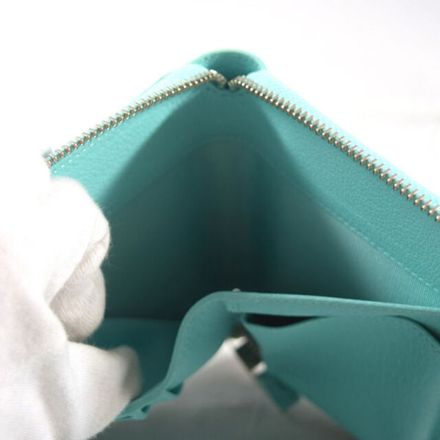 TIFFANY&Co. / ティファニー □ ラウンドファスナー 札入れ TIFFANY&Co. / ティファニー □ ラウンドファスナー 札入れ
