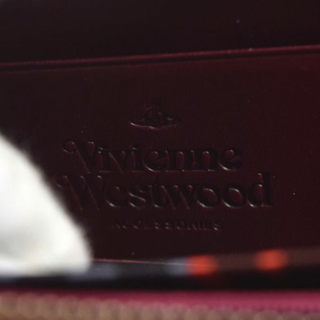 Vivienne Westwood(ヴィヴィアンウエストウッド)のVivienne Westwood / ヴィヴィアンウエストウッド ■ オーブ ラウンドファスナー長財布 レザー 紫 財布 / サイフ / ウォレット / wallet / コイン ブランド 中古 [0990008355] レディースのファッション小物(財布)の商品写真