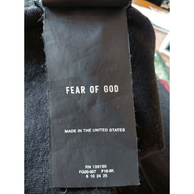 FEAR OF GOD(フィアオブゴッド)のFEAR OF GOD 長袖Tシャツ メンズのトップス(Tシャツ/カットソー(七分/長袖))の商品写真
