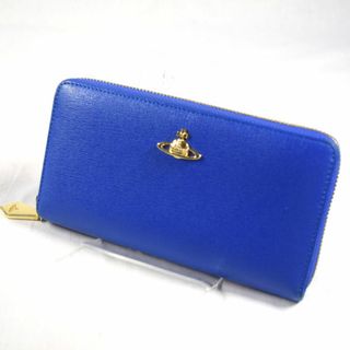 Vivienne Westwood / ヴィヴィアンウエストウッド ■ オーブ ダブルホック財布 キャンバスレザー アーガイル 財布 / サイフ / ウォレット / wallet / コイン ブランド  [0990008588]