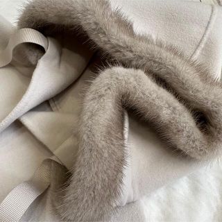 Max Mara - S MAXMARA ミンクファー付き ジレ ベスト コートの通販 by