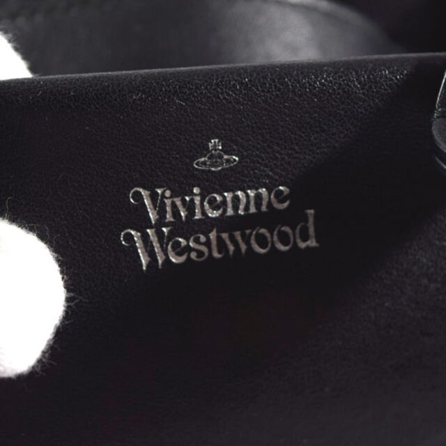 Vivienne Westwood / ヴィヴィアンウエストウッド ■ 2way トートバッグ レザー 黒 バッグ / バック / BAG / 鞄 / カバン ブランド  [0990008597]