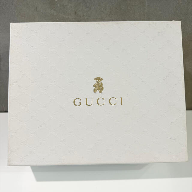 【本物】GUCCI グッチ ムートンブーツ サイズ31 2way 革 キッズ