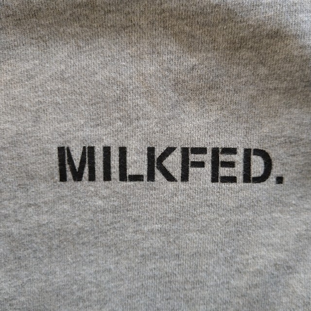 MILKFED.(ミルクフェド)のミルクフェドトレーナー/グレー レディースのトップス(トレーナー/スウェット)の商品写真