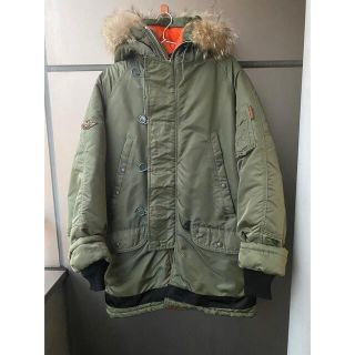 ステューシー(STUSSY)のスペシャル old stussy N-3B ミリタリーコート スピワック 90s(ミリタリージャケット)