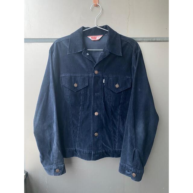 Levi's(リーバイス)のlevi's 70505  3rd サード コーデュロイ 黒 ブラック 38 メンズのジャケット/アウター(Gジャン/デニムジャケット)の商品写真