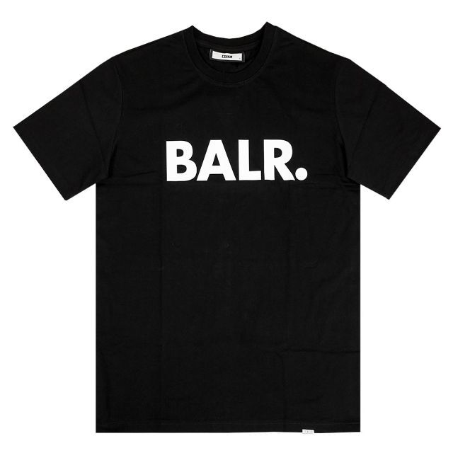 BALR. Tシャツ　B1112.1091ブラック×ブラック　サイズXL