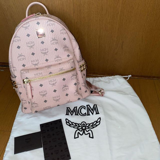 MCM リュック Sサイズ パウダーピンク vimaseguridad.com