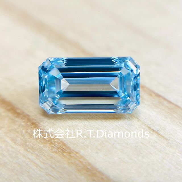 見事な FANCY 0.71ct UNDETERMINED BLUE* GREENISH その他 - www