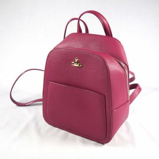 ヴィヴィアンウエストウッド(Vivienne Westwood)のVivienne Westwood / ヴィヴィアンウエストウッド ■ SMALL RUCKSACK オーブ ミニリュック PVC 紫 バッグ / バック / BAG / 鞄 / カバン ブランド 中古 [0990008882](リュック/バックパック)