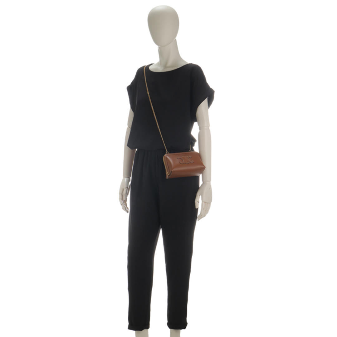CELINE - セリーヌ CELINE ショルダーバッグ チェーン クラッチ CELINE - セリーヌ CELINE ショルダーバッグ チェーン クラッチ