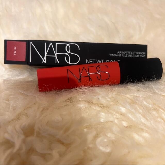 NARS(ナーズ)の【新品未使用】NARS エアーマットリップカラー　00041 PIN UP コスメ/美容のベースメイク/化粧品(口紅)の商品写真