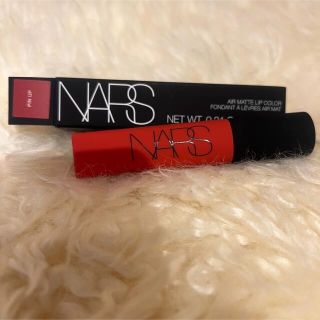 ナーズ(NARS)の【新品未使用】NARS エアーマットリップカラー　00041 PIN UP(口紅)