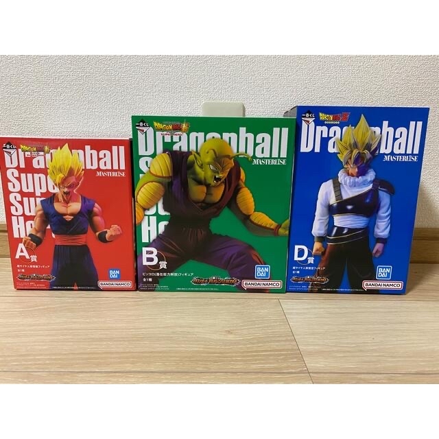 一番くじ　ドラゴンボール　VSオムニバス　A賞B賞D賞　孫悟飯　ピッコロ　孫悟空