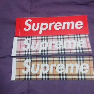 シュプリーム(Supreme)のSupreme × BURBERRY コラボ ステッカー  22SS セット(その他)