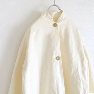 ネストローブ(nest Robe)の美品 Veritecoeur✨ヴェリテクール コットンキュプラ ジャケットコート(ロングコート)