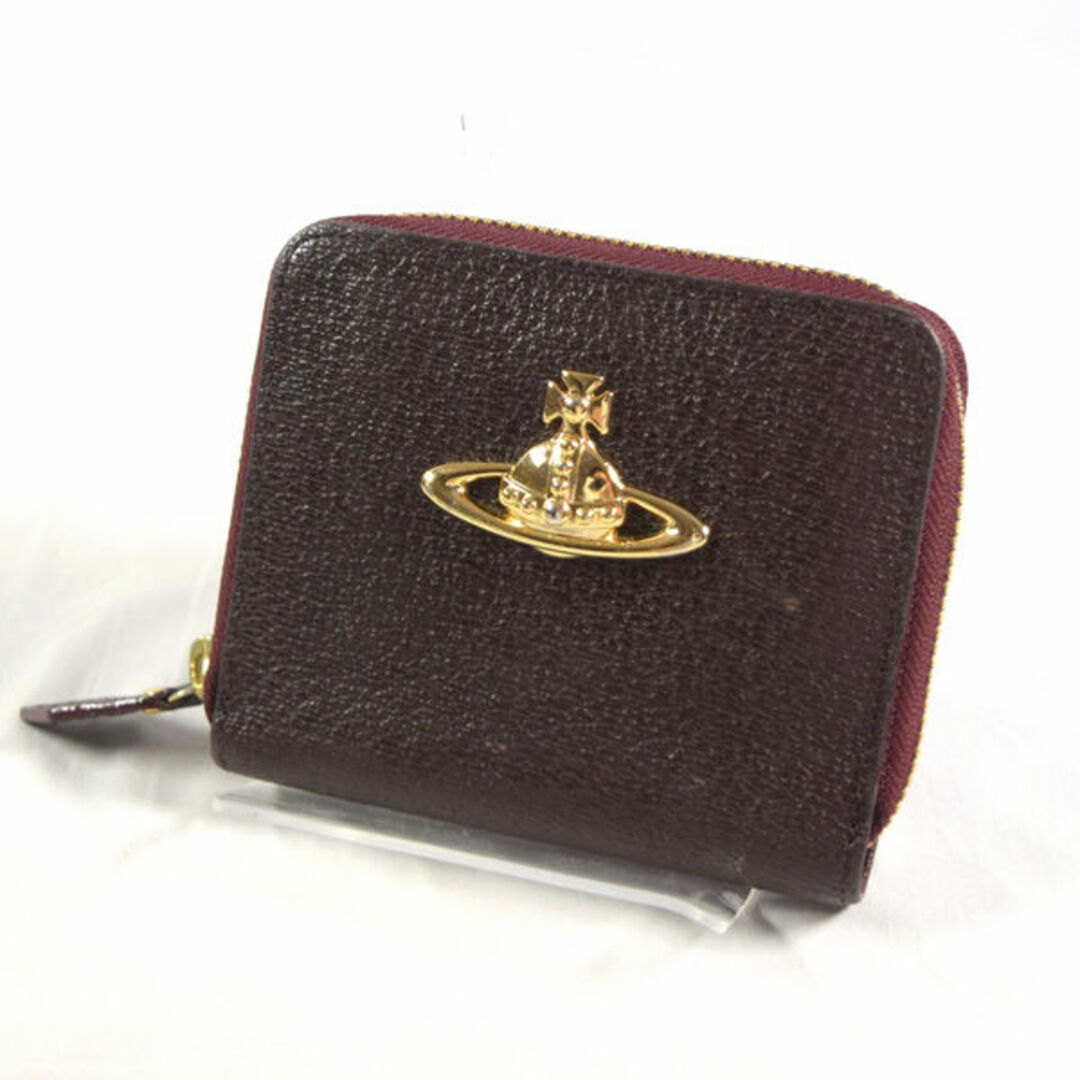 Vivienne Westwood / ヴィヴィアンウエストウッド ■ EXECTIV 二つ折り財布 レザー ブラウン 財布 / サイフ /  ウォレット / wallet / コイン ブランド 中古 [0990009135] | フリマアプリ ラクマ