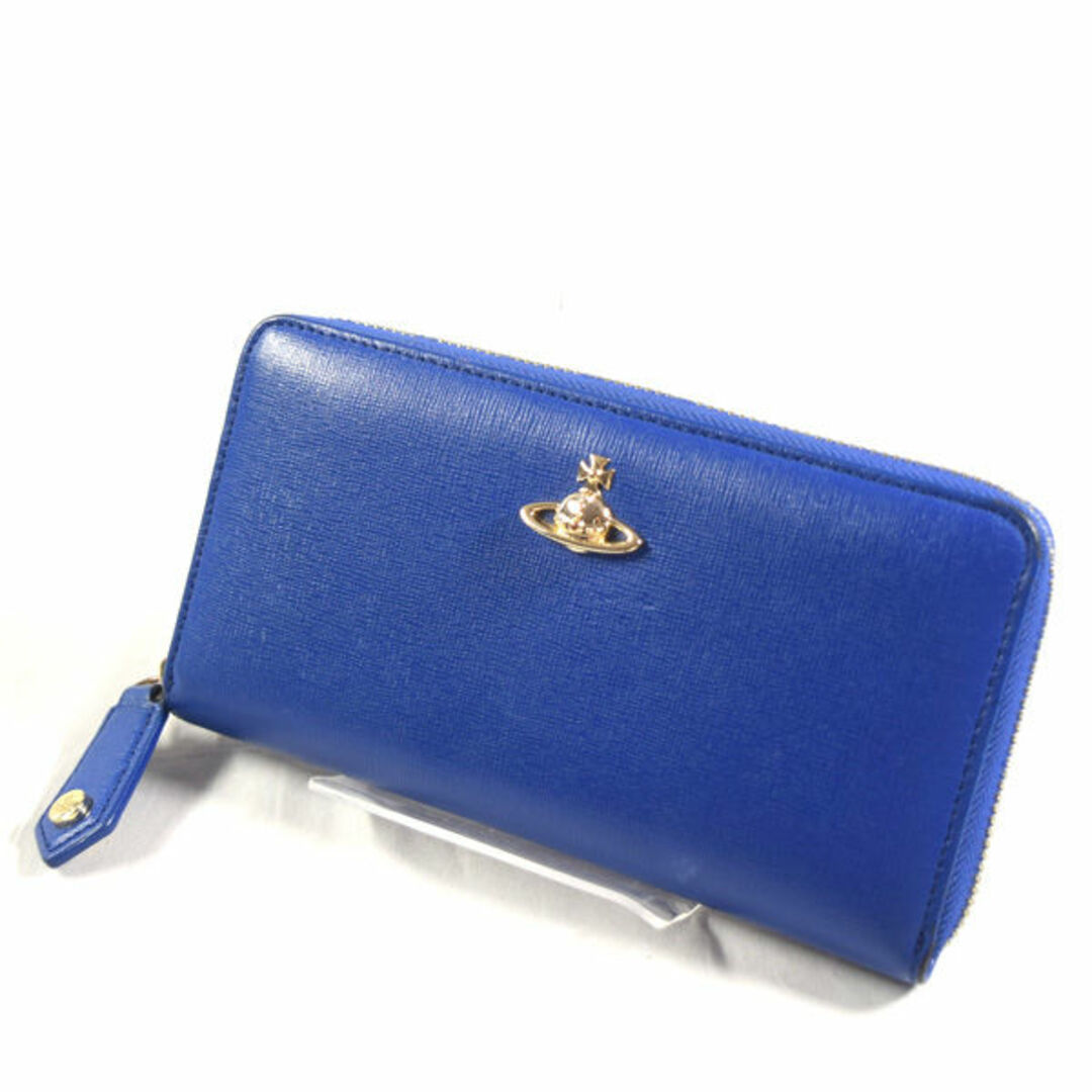 Vivienne Westwood / ヴィヴィアンウエストウッド ■ ORB ラウンドファスナー長財布 PVC 黒 財布 / サイフ / ウォレット / wallet / コイン ブランド  [0990009530]