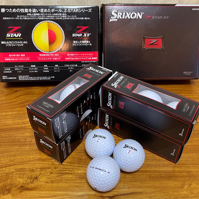 Srixon(スリクソン)の10ダース SRIXON Z - STAR  XV チケットのスポーツ(ゴルフ)の商品写真