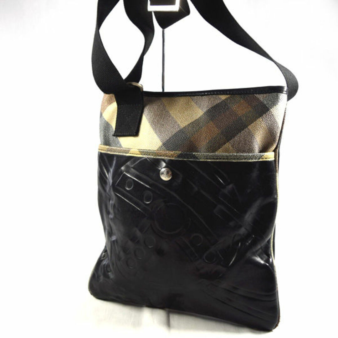 Vivienne Westwood / ヴィヴィアンウエストウッド ■ ショルダーバッグ レザー型押し PVC チェック柄 バッグ / バック /  BAG / 鞄 / カバン ブランド 中古 [0990009183] | フリマアプリ ラクマ