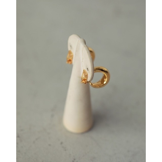 TODAYFUL(トゥデイフル)の【美品】TODAYFUL Drop Nuance Earring シルバー レディースのアクセサリー(イヤリング)の商品写真