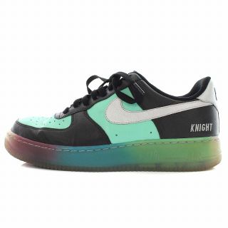 ナイキ(NIKE)のNIKE iD AIR FORCE 1 KNIGHT KINGDOM BLACK(スニーカー)