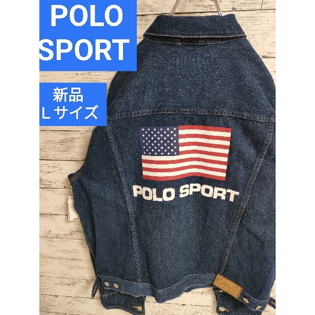 ポロラルフローレン デニムボアジャケット 星条旗 usa ポロスポーツ