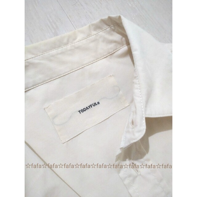 TODAYFUL(トゥデイフル)の【美品】TODAYFUL Typewriter Pocket Shirts レディースのトップス(シャツ/ブラウス(長袖/七分))の商品写真