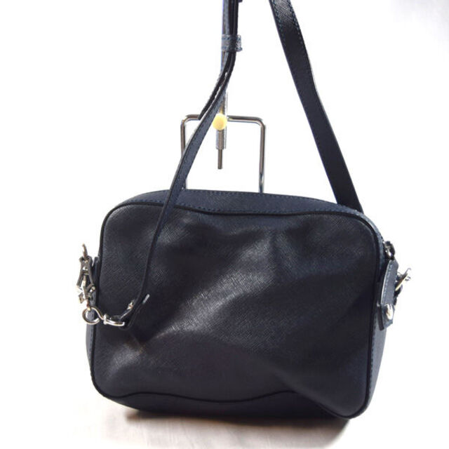 Vivienne Westwood / ヴィヴィアンウエストウッド ■ ORB ショルダーバッグ PVC 紺 バッグ / バック / BAG / 鞄 / カバン ブランド  [0990009241]