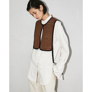 トゥデイフル(TODAYFUL)の【新品】’22完売 TODAYFUL Cordyarn Piping Vest(ベスト/ジレ)