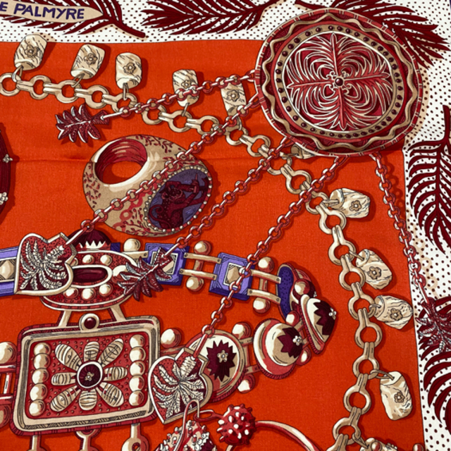 HERMES - エルメス カレジェアン 140 ストール ZENOBIE REINE DE HERMES - エルメス カレジェアン 140 ストール ZENOBIE REINE DE