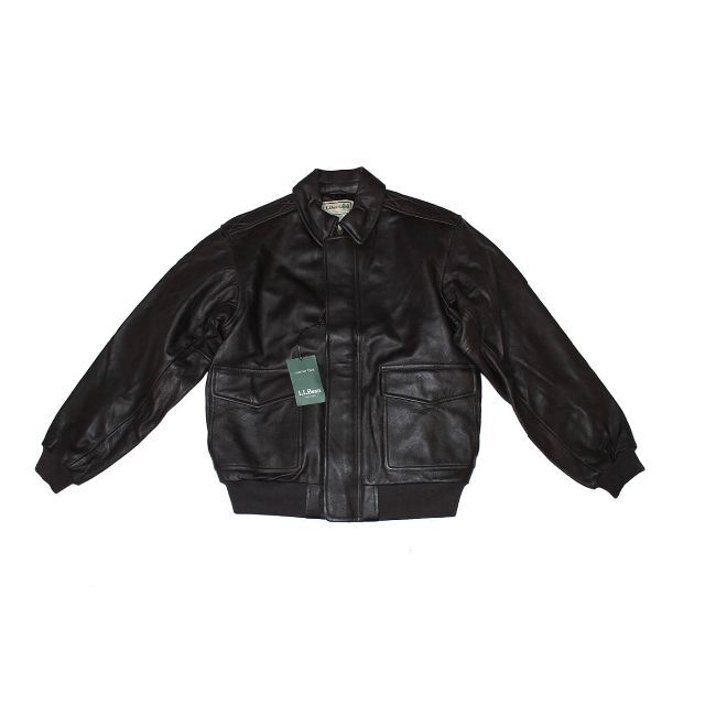 L.L.BEAN A-2 TYPE LEATHER JACKET