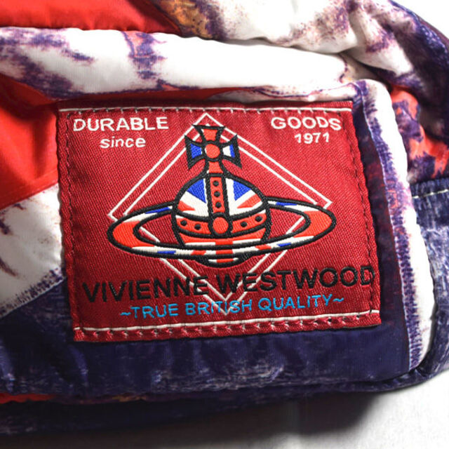 Vivienne Westwood(ヴィヴィアンウエストウッド)のVivienne Westwood / ヴィヴィアンウエストウッド ■ ユニオンジャック ポーチ ナイロン バッグ / バック / BAG / 鞄 / カバン ブランド 中古 [0990009243] レディースのファッション小物(ポーチ)の商品写真