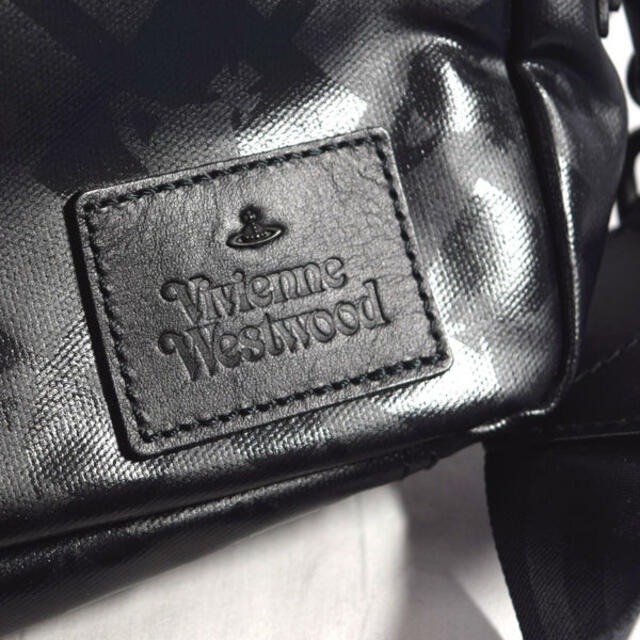 Vivienne Westwood / ヴィヴィアンウエストウッド ■ オーブ チェーンショルダーバッグ レザー 黒 バッグ / バック / BAG / 鞄 / カバン ブランド  [0990008324]