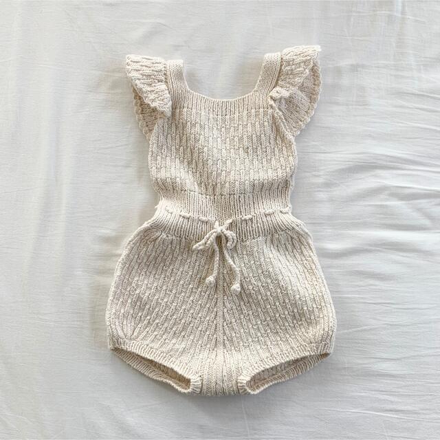 クーポンGET MIOU kids ニットロンパース 1-2y - winterparksmiles.com