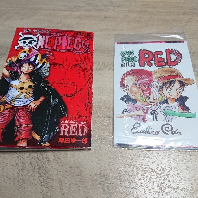 ONE PIECE(ワンピース)のONE PIECE FILM RED 映画特典 エンタメ/ホビーの漫画(少年漫画)の商品写真