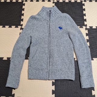 アバクロンビーアンドフィッチ(Abercrombie&Fitch)のアバクロンビーアンドフィッチ　ジップアップセーター(ニット/セーター)