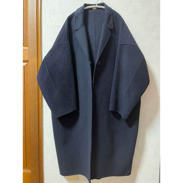 Deuxieme Classe ウールアンゴラリバーコート レディースのジャケット/アウター(ロングコート)の商品写真