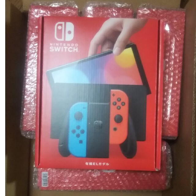 新品、未使用 任天堂Switch有機EL ネオン