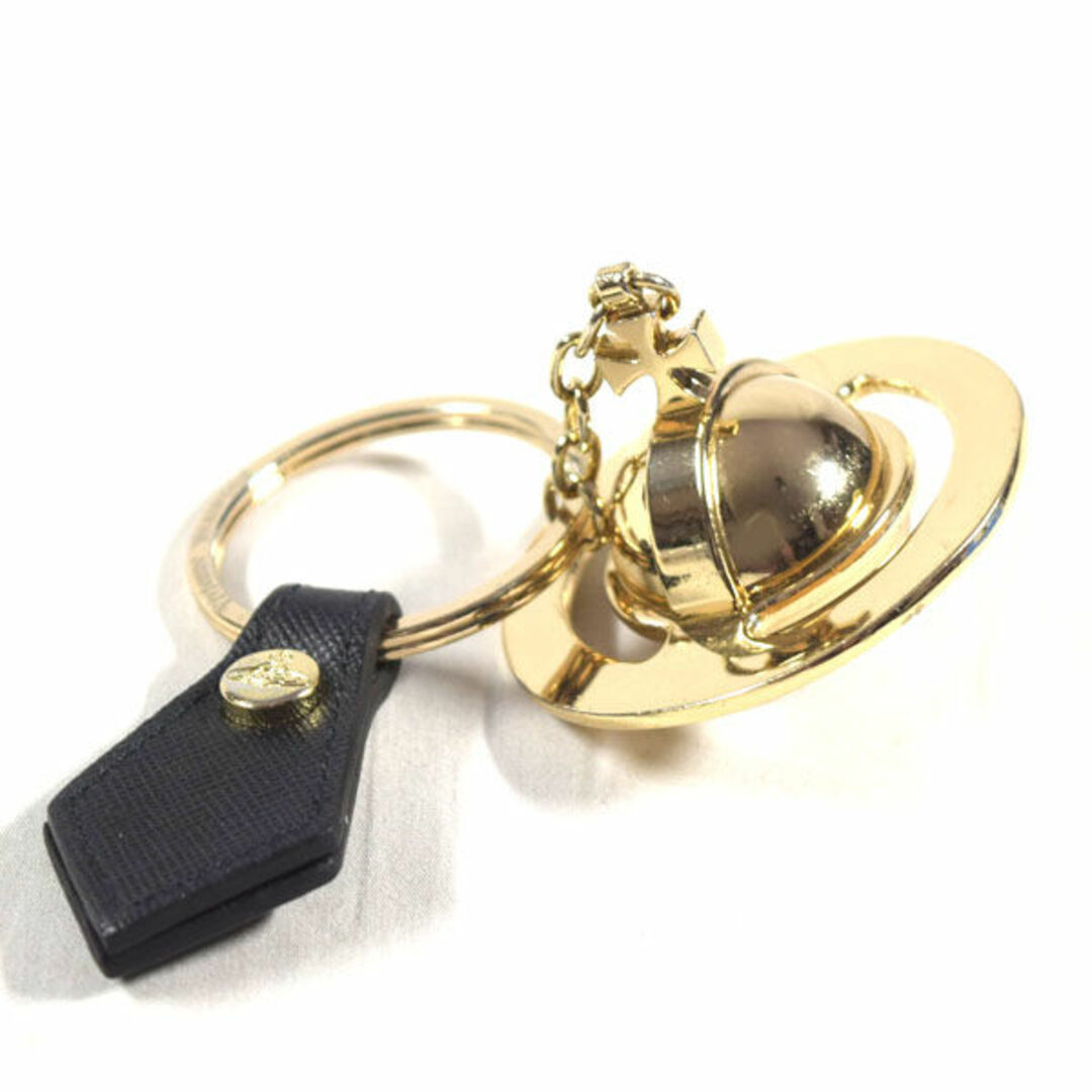 Vivienne Westwood(ヴィヴィアンウエストウッド)のVivienne Westwood / ヴィヴィアンウエストウッド ■ 3D ORB キーホルダー ゴールド KEY / キー / 鍵 ブランド 中古 [0990009559] レディースのファッション小物(キーケース)の商品写真