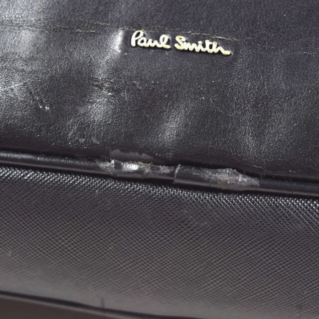 Paul Smith / ポールスミス ■ ショルダー ブリーフケース レザー ブラック バッグ / バック / BAG / 鞄 / カバン ブランド  [0990009632] 6