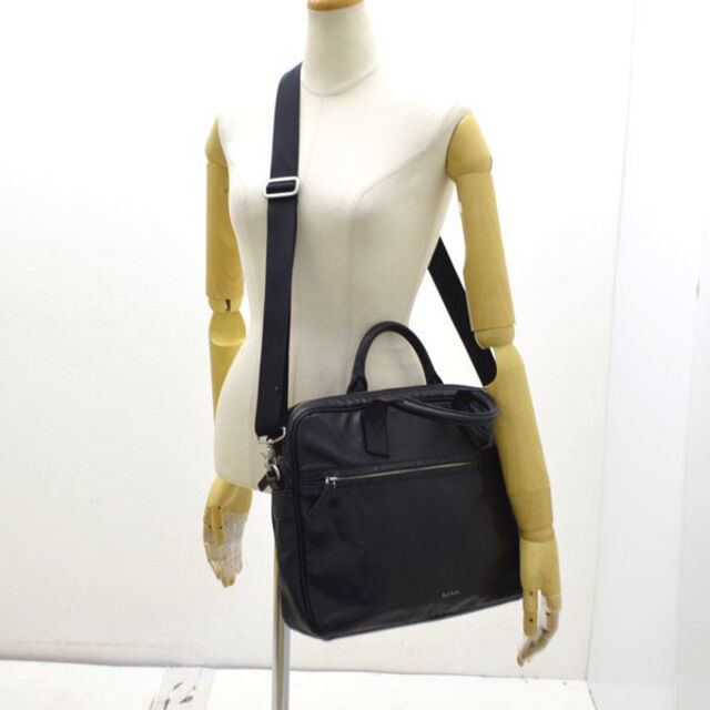 Paul Smith / ポールスミス ■ ショルダー ブリーフケース レザー ブラック バッグ / バック / BAG / 鞄 / カバン ブランド  [0990009632] 9