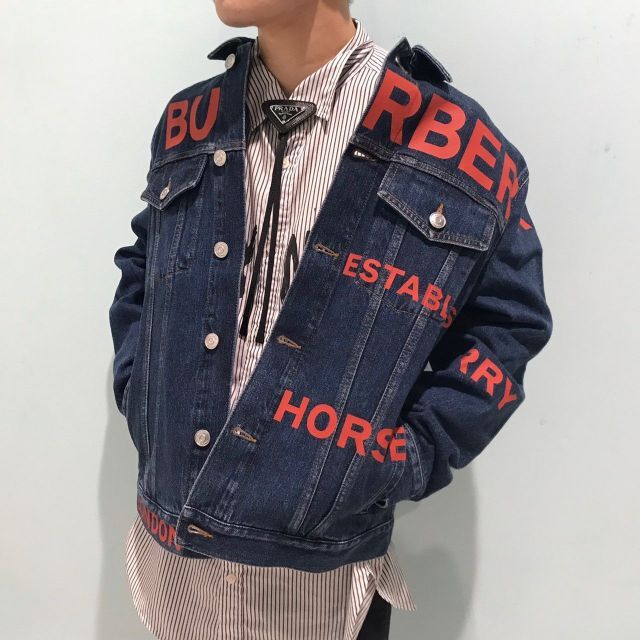 在庫大特価】 PRADA プラダ ボロタイ ループタイ レザー 三角プレート