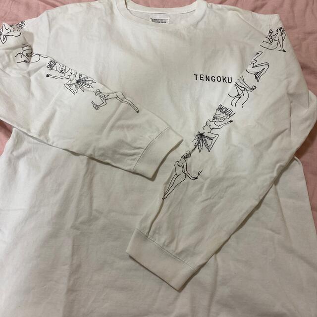 WACKO MARIA(ワコマリア)のワコマリア  wacko mariaヌードガール　ロンT 白　ホワイト　Lサイズ メンズのトップス(Tシャツ/カットソー(七分/長袖))の商品写真