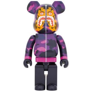 ベアブリック(BE@RBRICK)のBE@RBRICK BAPE(R)CAMO TIGER 1000%(フィギュア)