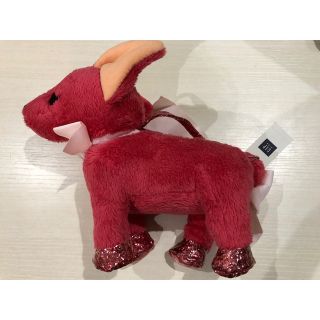 ギャップキッズ(GAP Kids)の【新品・未使用・タグ付き】GAP kids 犬 バッグ ピンク ドギーバッグ(その他)