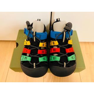 キーン(KEEN)の美品　keen サンダル　16cm  Multi／Black(サンダル)