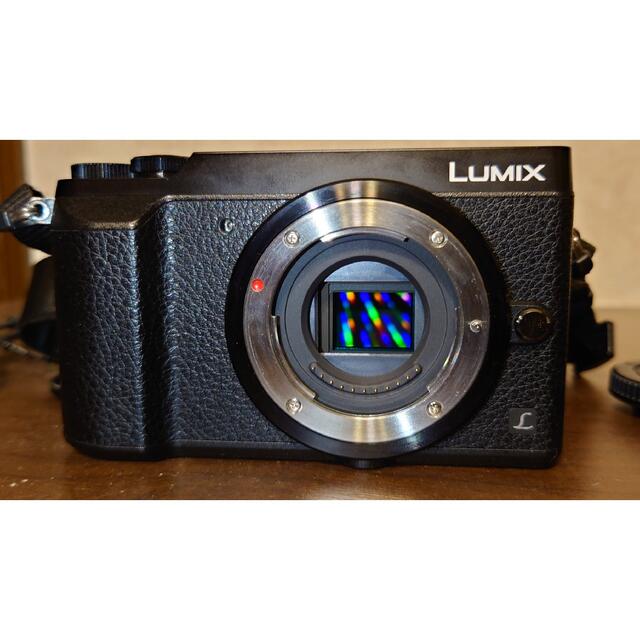 Panasonic(パナソニック)のLUMIX DMC-GX7MK2 + H-FS12032 スマホ/家電/カメラのカメラ(ミラーレス一眼)の商品写真